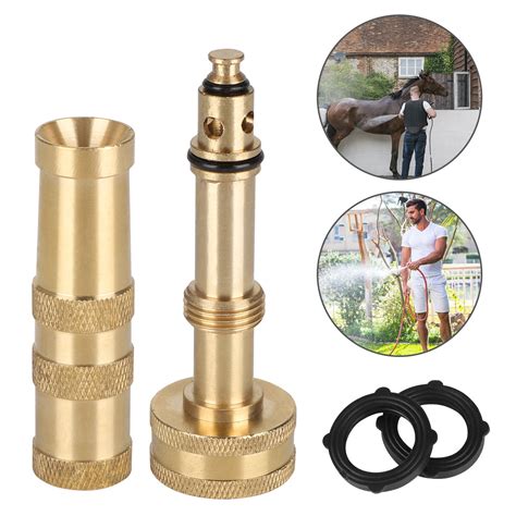 Adjustable Brass Nozzles High Pressure Garden Water For watering hose ...