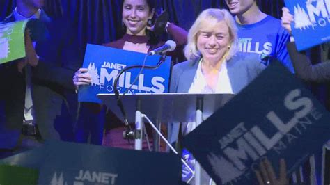 Gov. Mills celebrates historic re-election in Portland ...