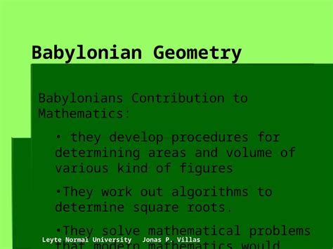 (PPT) Babylonian Geometry - DOKUMEN.TIPS