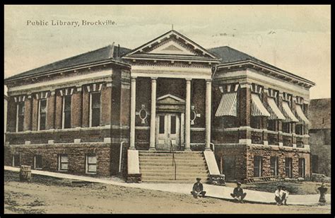 History of the Library - Brockville Public Library - a historic Carnegie library