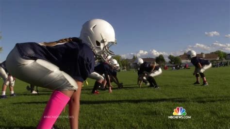 Girls Tackle Football League Is a Big Hit