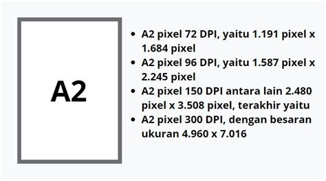 Ukuran Kertas A2 dalam Cm, Mm dan Pixel Lengkap - Javasiana.com