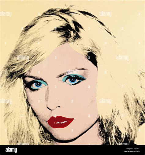 Andy Warhol - Debbie Harry Stock Photo - Alamy