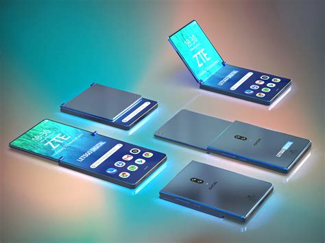 Renders for ZTE foldable clamshell smartphone are strangely reminiscent ...