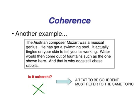 PPT - COHERENCE AND COHESION IN WRITING PowerPoint Presentation, free download - ID:9498963