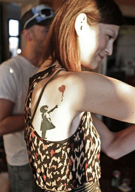 25 Banksy Inspired Tattoos • Tattoodo