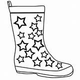 Rain Boots Coloring Page  Free Download On ClipArtMag sketch template