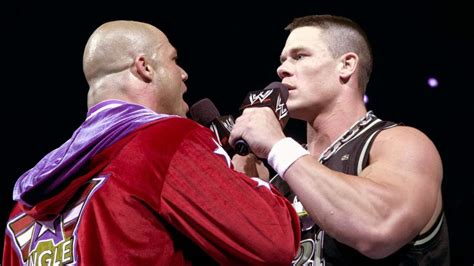 "I just su** but you're just worse"; When John Cena and Kurt Angle ...