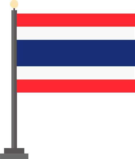 Thailand Flag Png Thai Flag Clipart 1 Clipart Station Copy Png To ...