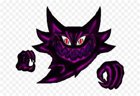 093 Haunter The Poison Gas Pokemon - Automotive Decal Png,Haunter Png ...