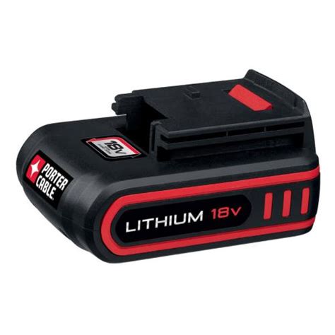 PORTER-CABLE Cordless 18-Volt Lithium Battery With Charger at Lowes.com