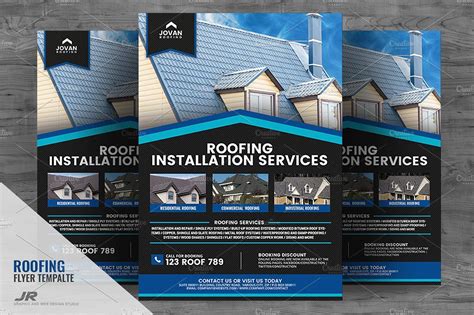 Roofing Flyers Templates