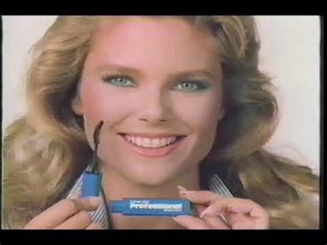 Christie Brinkley 1983 Cover Girl Ad - YouTube