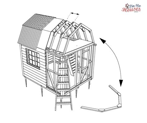 Gambrel Roof Framing Timber Construction