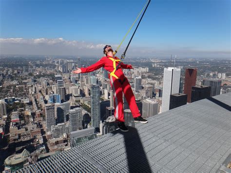 CN Tower Edge Walk - Scary as Hell, But Who Cares?