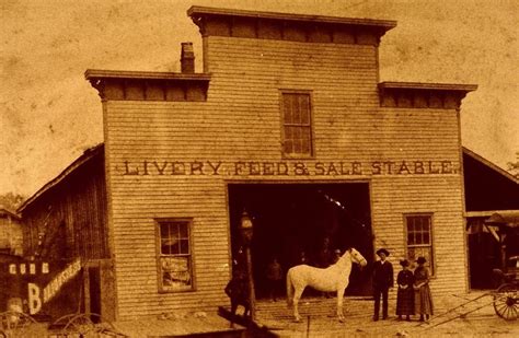 1900's - Jacksonport Livery Stable - Jackson County Historical Society