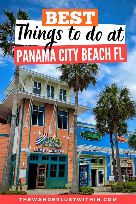 15 Best Things to do in Panama City Beach Florida 2025 - The Wanderlust Within