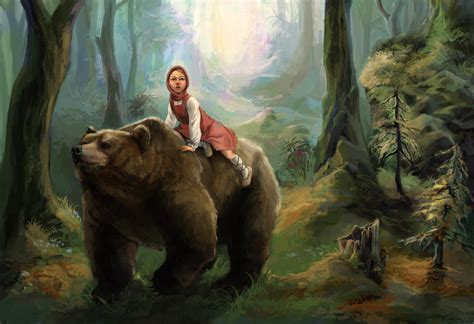 Masha and Bear by Tigr-r-renok on DeviantArt