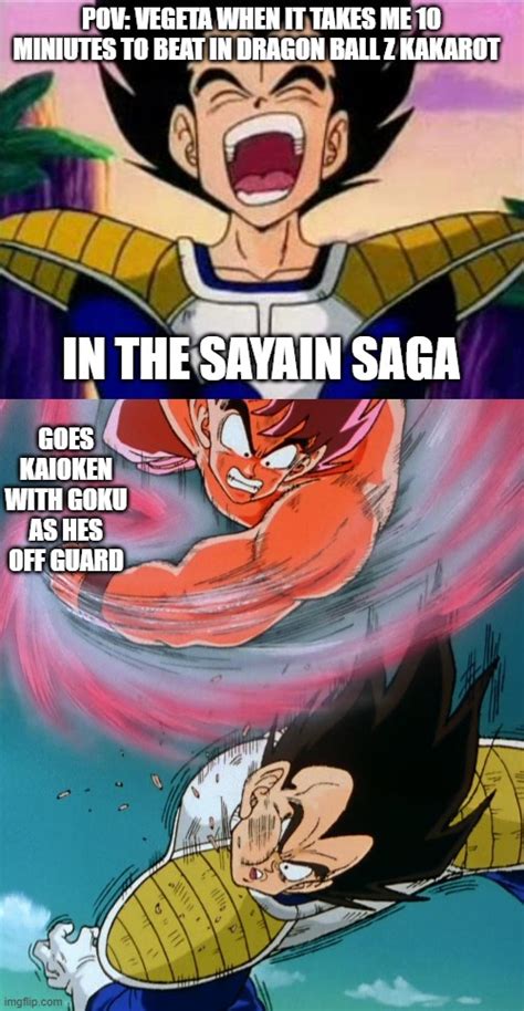 Dragon ball z kakarot meme - Imgflip