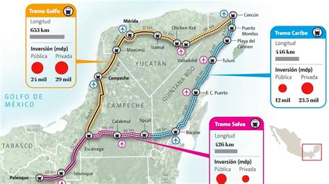 Federación: Tramo del Tren Maya Cancún - Tulúm, el más rentable ...