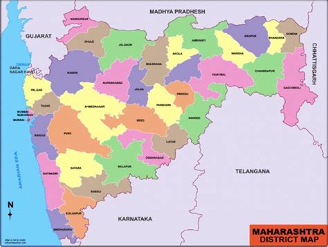 Maharashtra District List PDF 2025 in Marathi