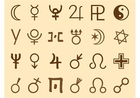 Alchemy Symbols Set - Download Free Vector Art, Stock Graphics & Images