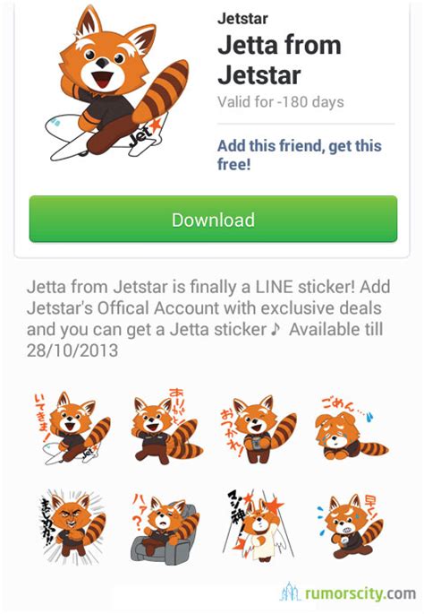 New free Line stickers in Japan