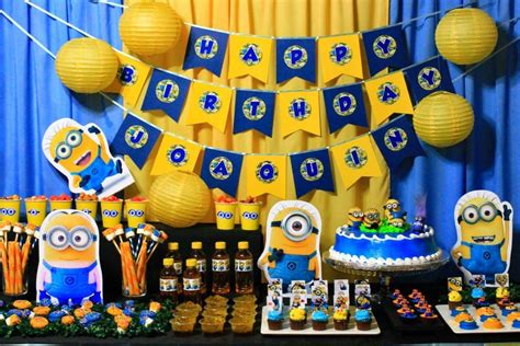 Fiesta Cumpleaños Minion: Decoracion, ideas DIY y disfraces | Cumpleaños de los minions, Minions ...