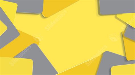 Business Yellow Abstract Geometric Frame Gradient Powerpoint Background For Free Download ...