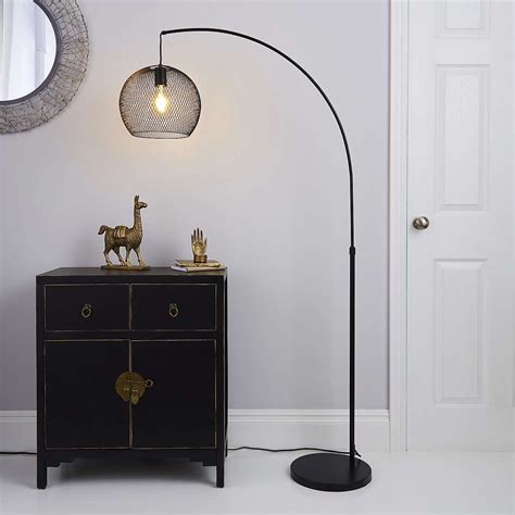 Pin by Dena Hearnden on Front Room | Black floor lamp, Floor lamp bedroom, Floor lamps living room