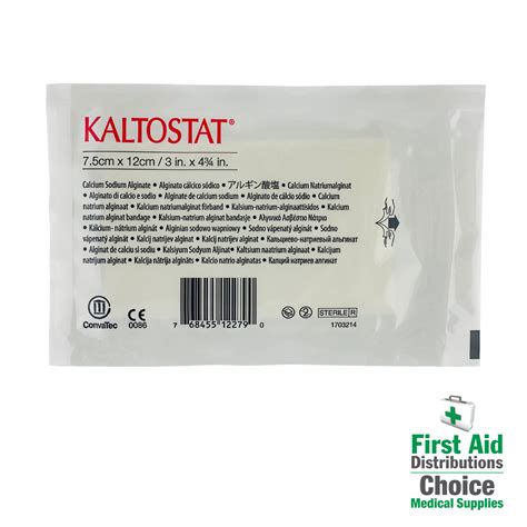 Kaltostat Alginate Calcium Sodium Dressing (1) | Wound dressing, Calcium, Medical supplies