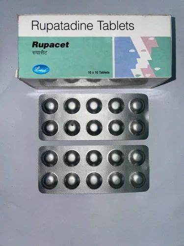 Rupatadine 10mg Tablets at Rs 750/box | Rupatadine Fumarate Tablets in Nagpur | ID: 2852181367448