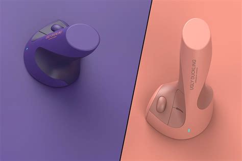 This ergonomic joystick-shaped mouse was inspired by the way our hand holds a pencil - Yanko Design