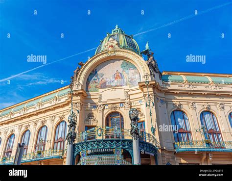 Municipal House in Prague Stock Photo - Alamy