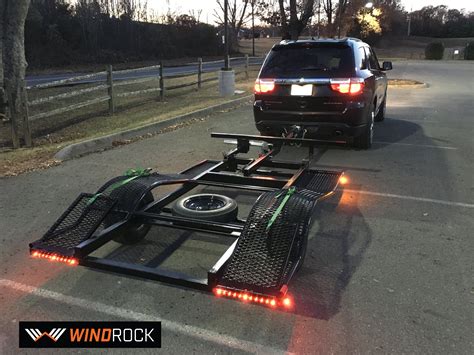 Windrock Trailers - Lightweight UTV Trailer for 2 seater Side by Side | Custom trailers, Utv ...