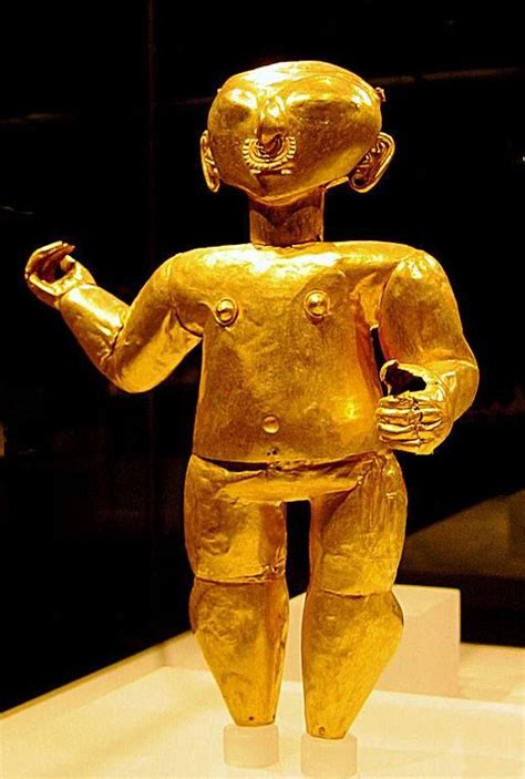 Tumaco - La Tolita, Figura de Oro | 1st century, Precolumbian, Columbian