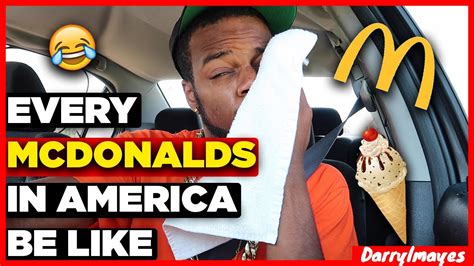 THE MCDONALDS DRIVE THRU BE LIKE... (FUNNY!) - YouTube