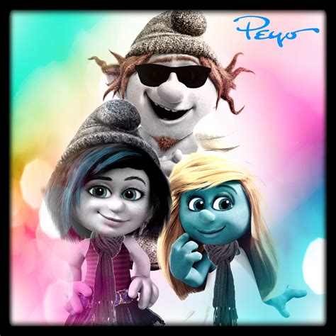 Vexy, Hackus and Smurfette on Instagram - The Smurfs Photo (36335260) - Fanpop