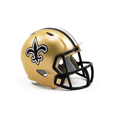 New Orleans Saints Riddell NFL Speed Pocket Pro Helm - Shop4Fans