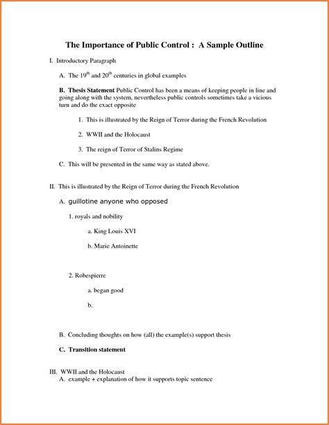 APA Outline - Examples, Format, How to writ, PDF