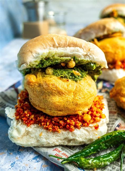 Vada Pav — The Best Vegan Spicy Bombay Burger