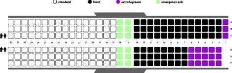 Flair Airlines Seat Map - Atlanta Georgia Map