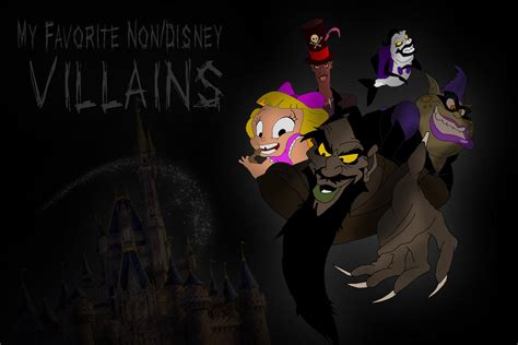 My Favorite Non/Disney Villains by AxlAxl2a on DeviantArt