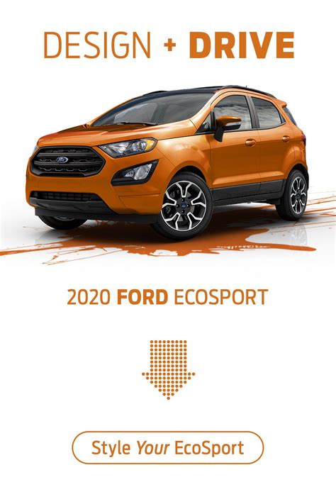 2020 Ford EcoSport | Ford ecosport, Ford suv, Ford