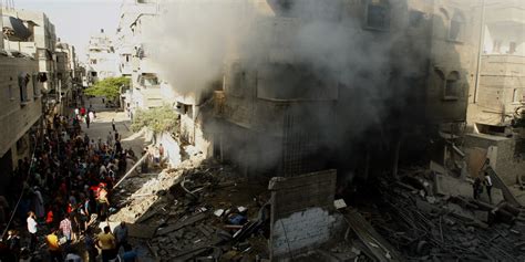 26 Images Of Gaza In Ruins As Israeli Military 'Makes Hamas Pay' For ...