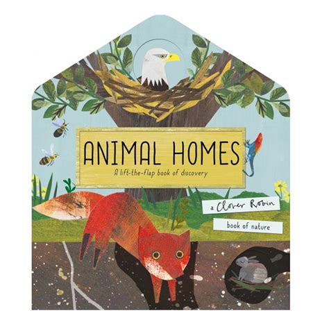 Animal Homes Lift-the-Flap Book for kids ages 3-6 years old - View Now