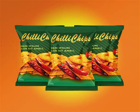 Package Design - Chips packet on Behance