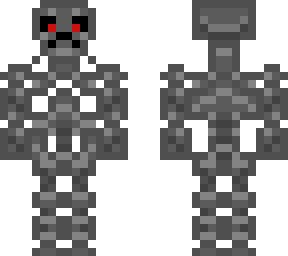 Terminator T800 Endoskeleton | Minecraft Skin