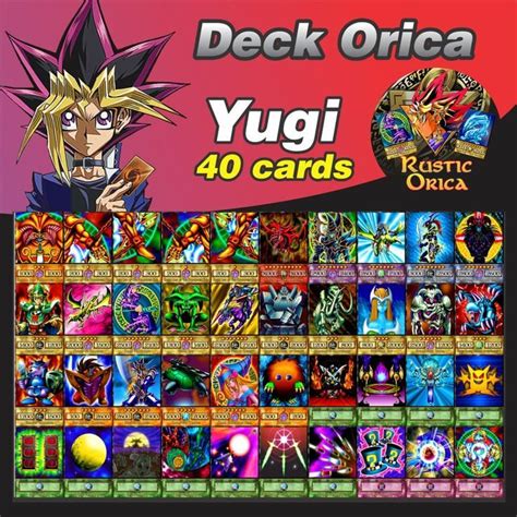 Yugi Muto Deck 40 cards Orica Anime or TCG-EN Yugioh Duel Monsters ...