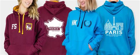 School Trip Hoodies — Personalised hoodies for school trips by HoodieHut.co.uk